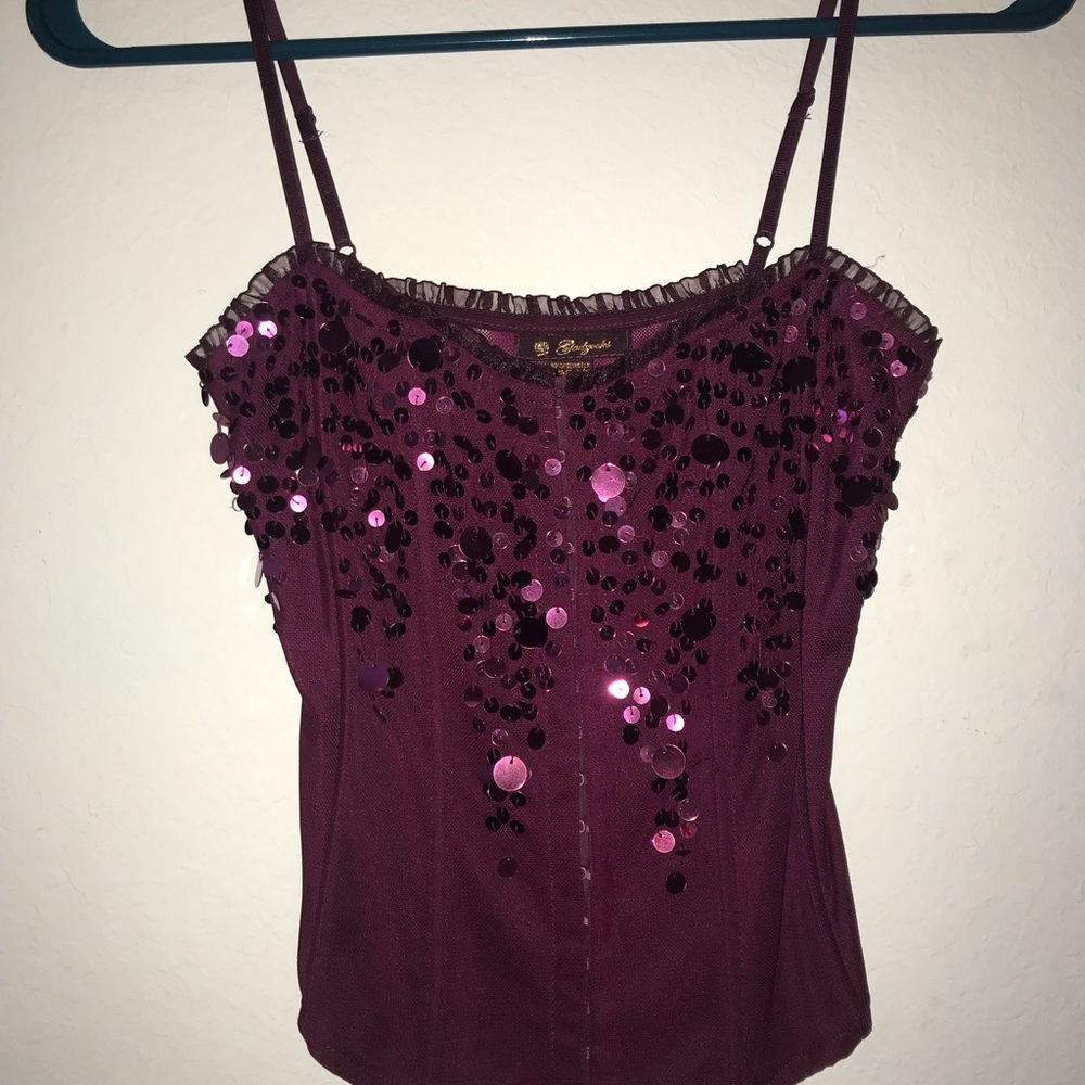 Sequin Corset — Small
